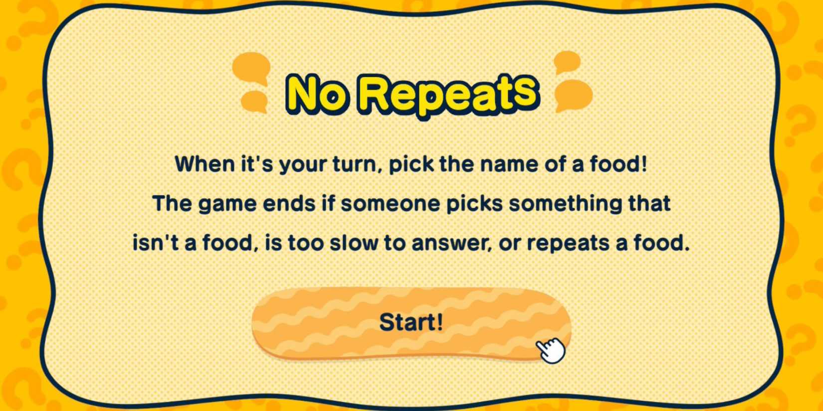 No Repeats minigame in Tomodachi Life Living the Dream