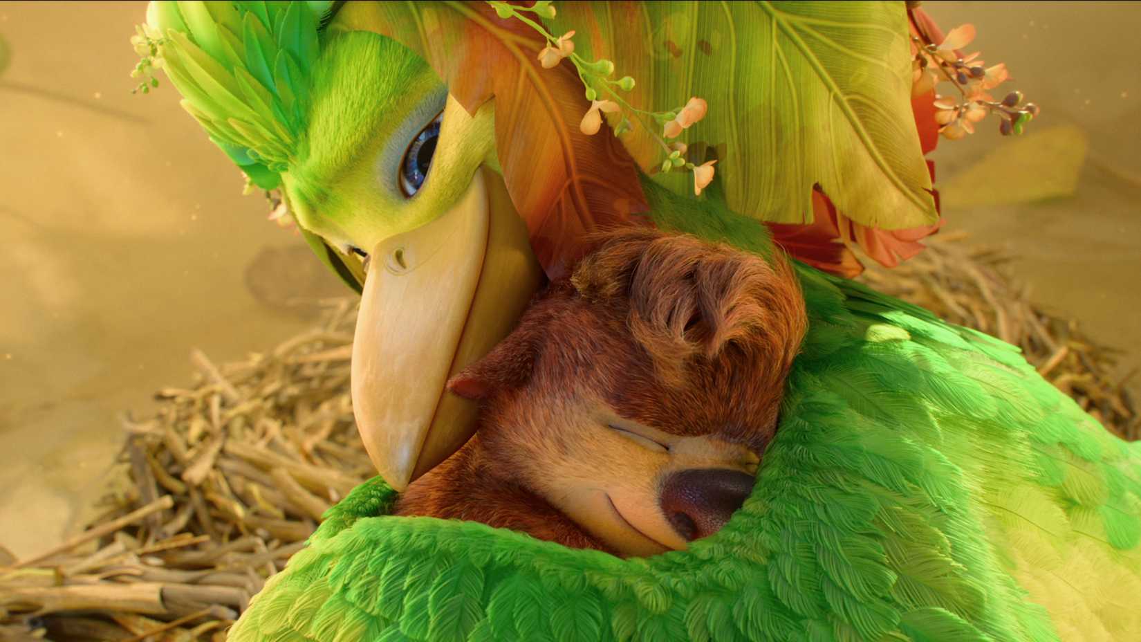 ollie and ivy hugging each other in swapped