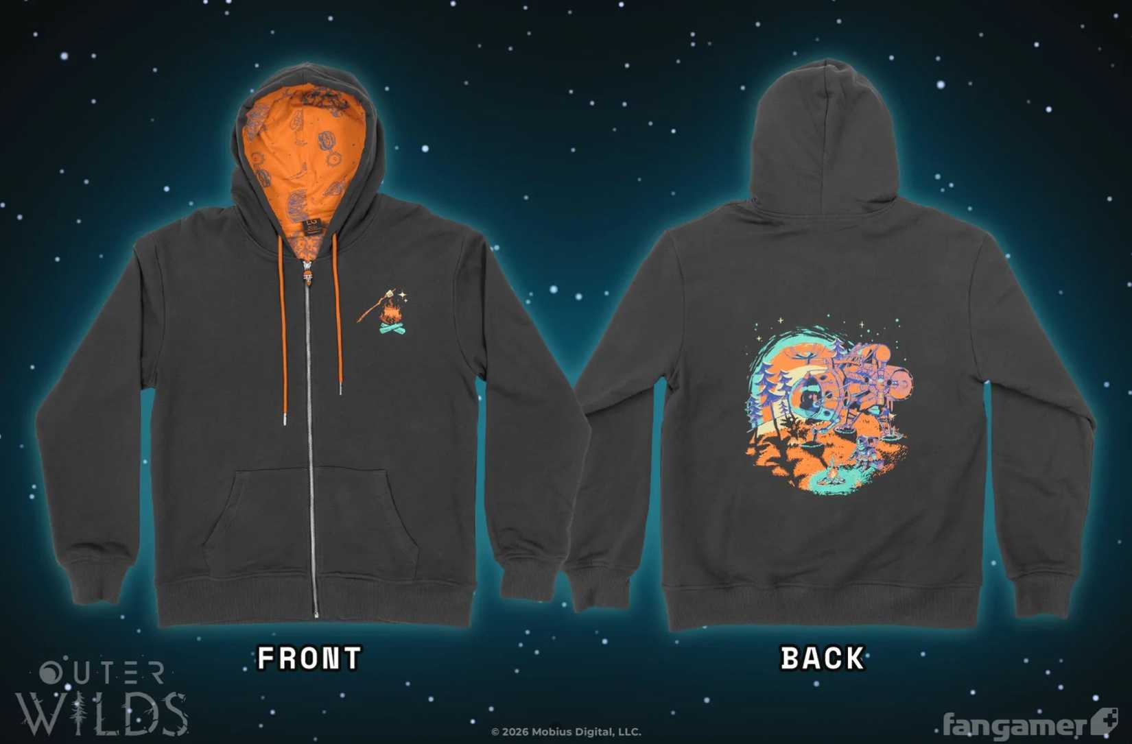 Outer Wilds Campfire hoodie 