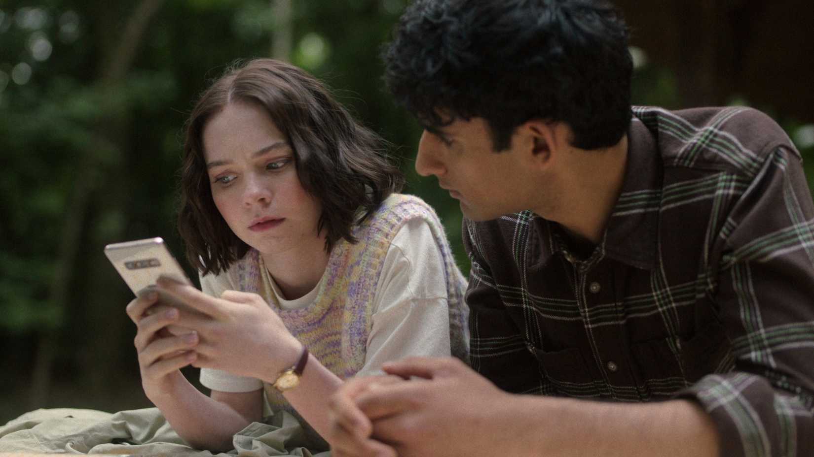 pip emma myers and ravi zain iqbal in a good girl s guide to murder season 1