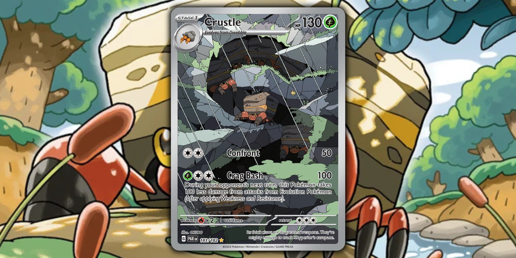 Pokémon Card Featured Image - Crustle 