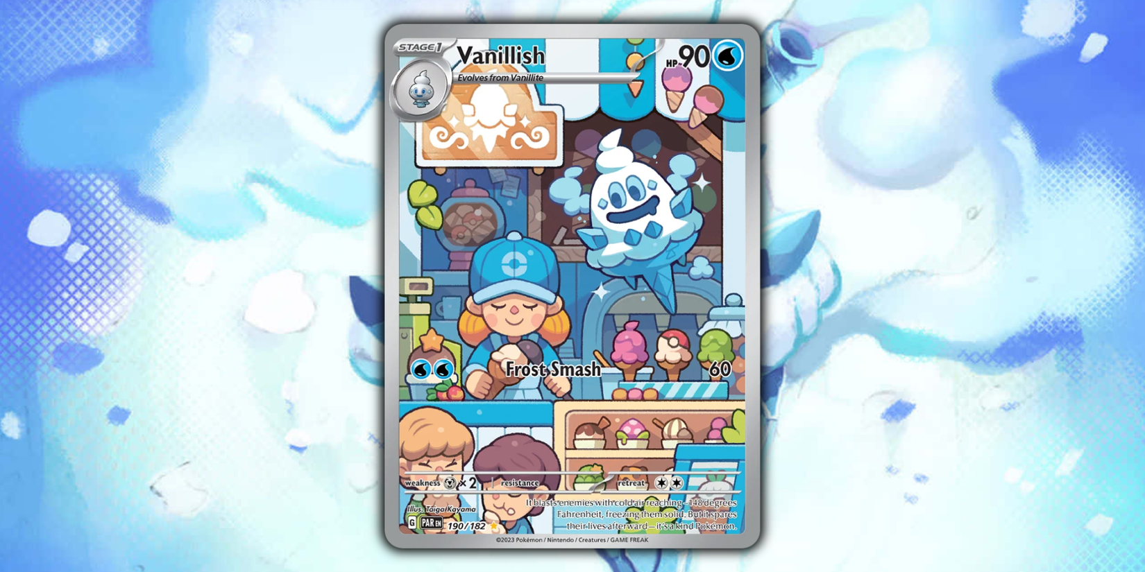 Pokémon Card Featured Image - Vanillish  