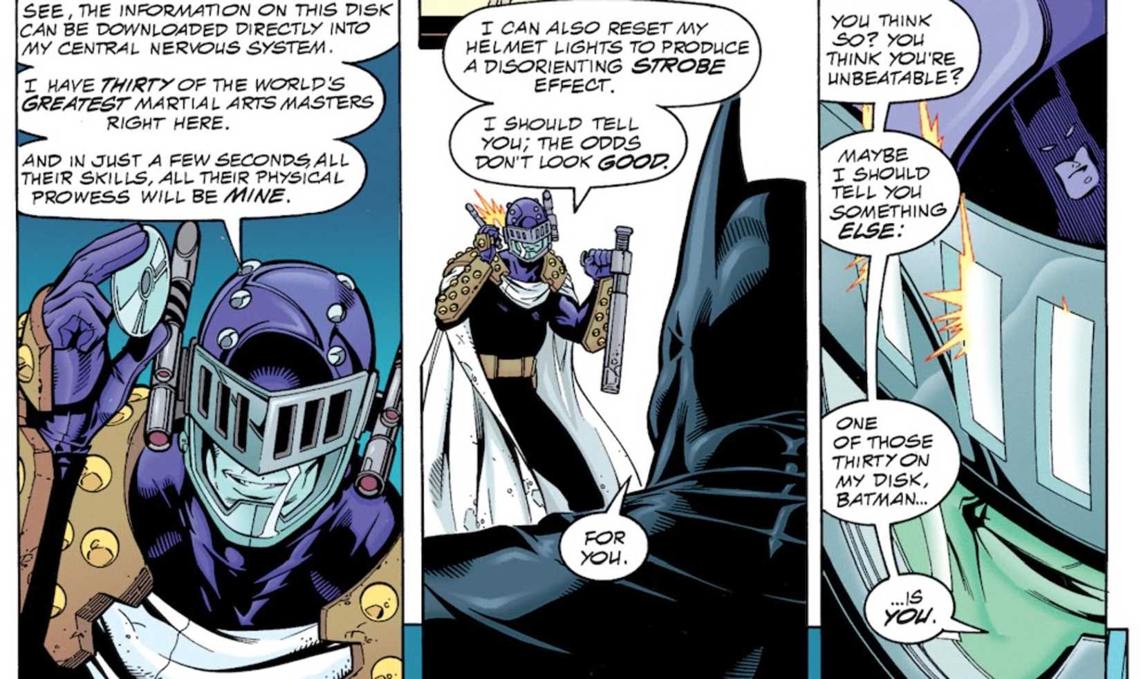 PROMETHEUS BEATS BATMAN IN ONE ON ONE COMBAT 2