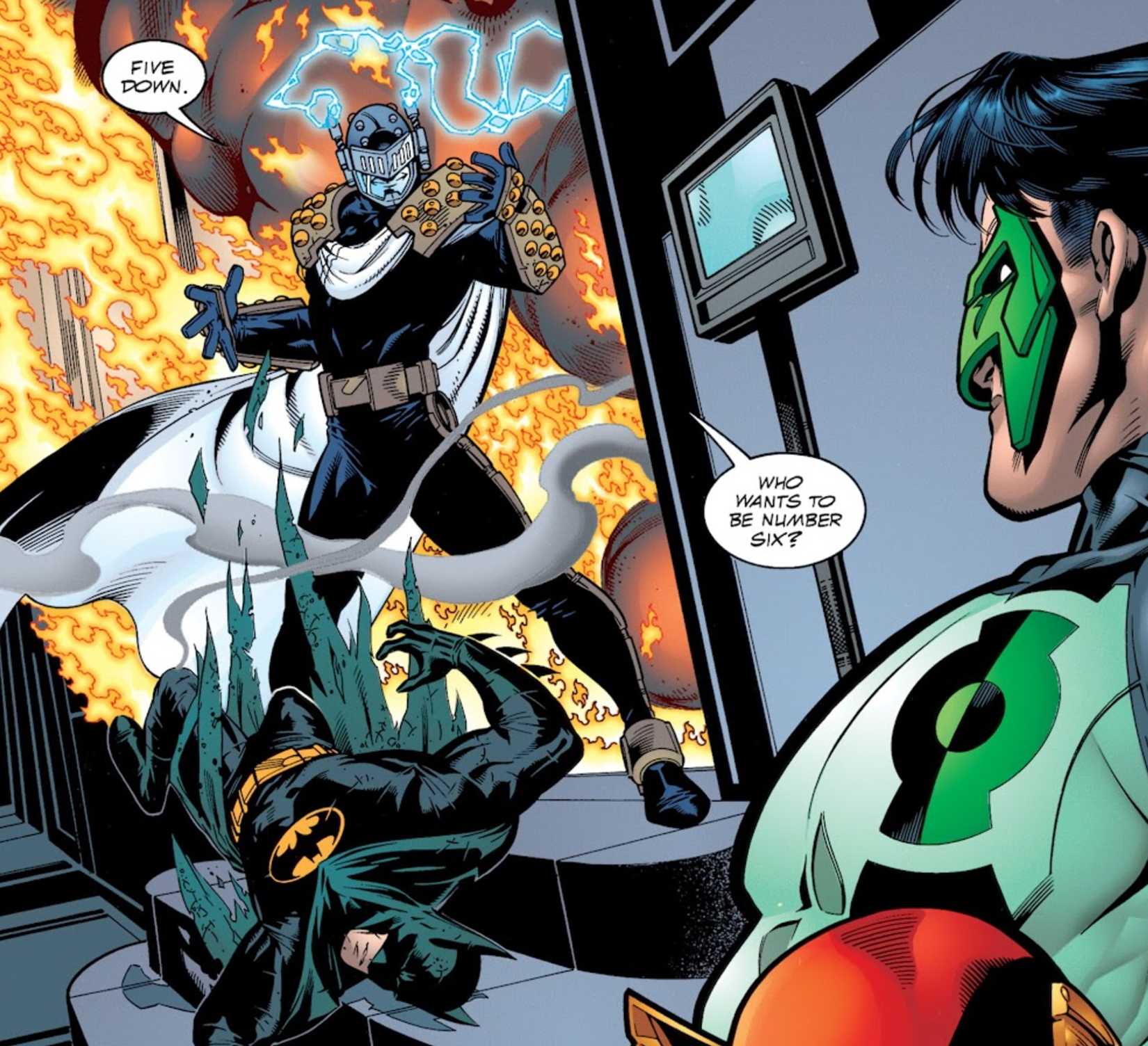 PROMETHEUS BEATS BATMAN IN ONE ON ONE COMBAT