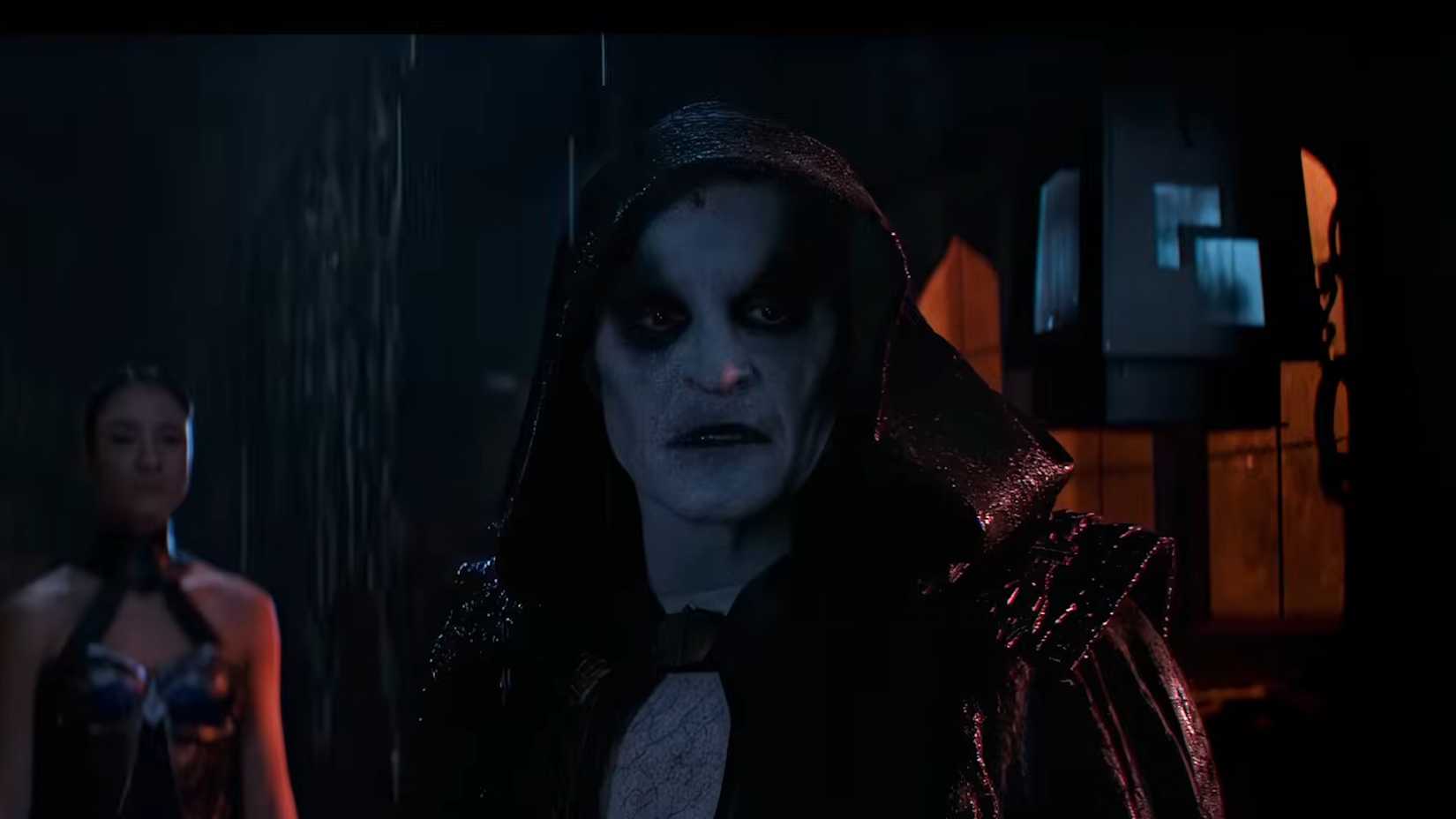 quan chi looking concerned in the final mortal kombat 2 trailer