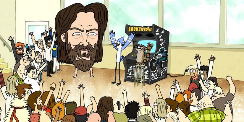 GBF com Rigby e Mordecai em Apenas um Show