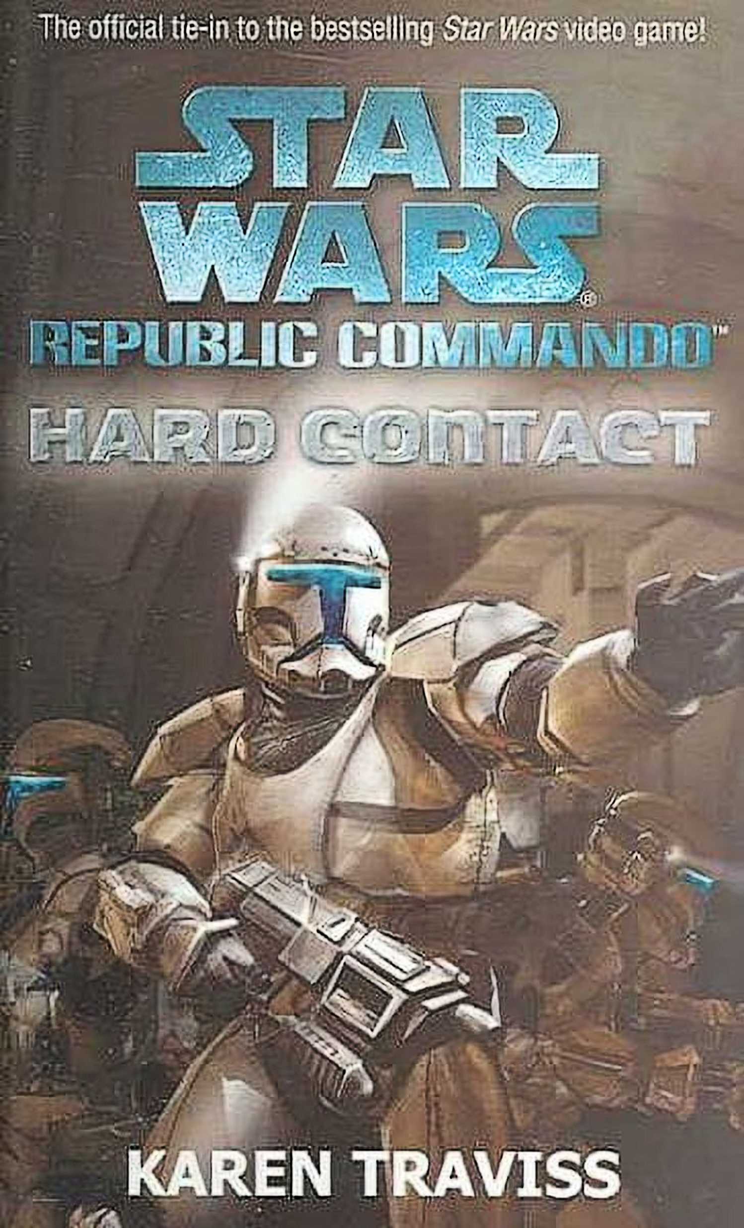 Republic Commando Hard Contact cover, the squad in formation