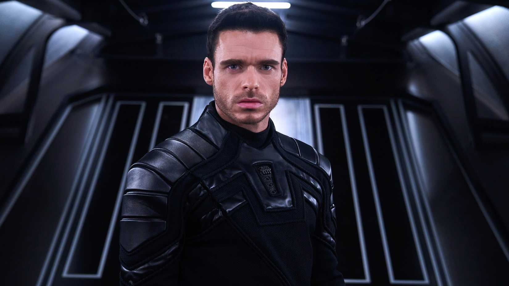 richard madden looking serious in citadel