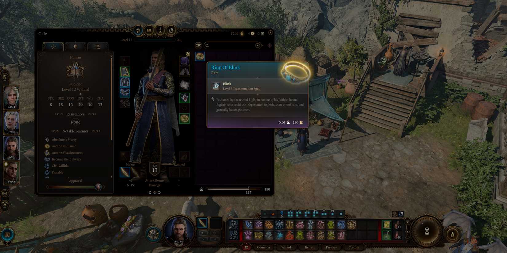 12 Best Armor Pieces For Sorcerers 8 Ring of Blink BG3