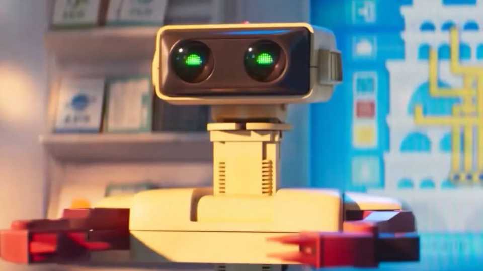 ROB in Super Mario Galaxy Movie