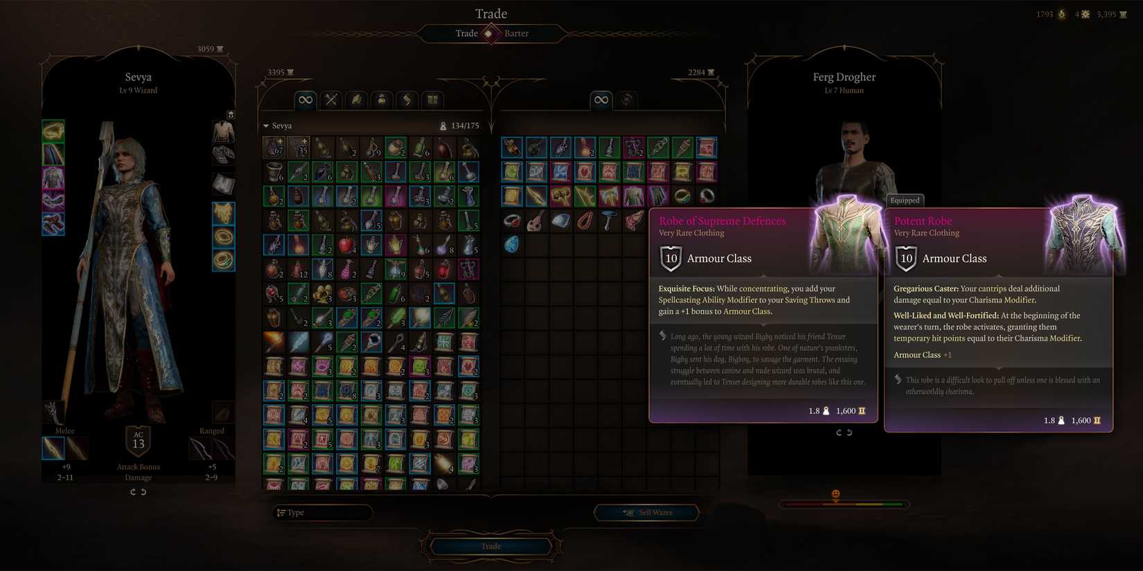 Robe of Supreme Defences BG3