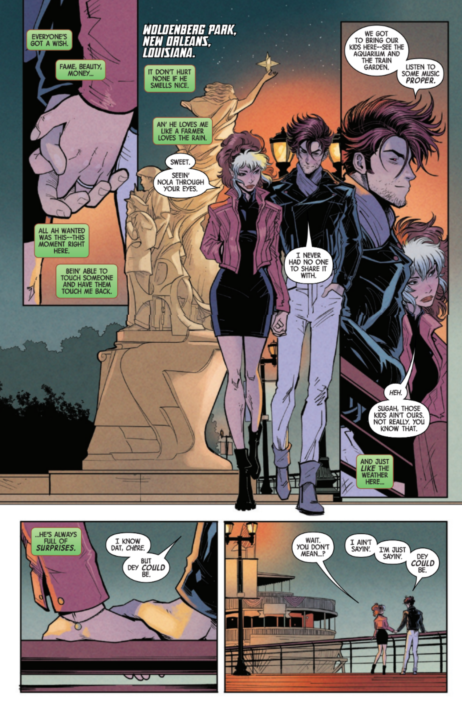 Rogue and Gambit Uncanny X-Men #26