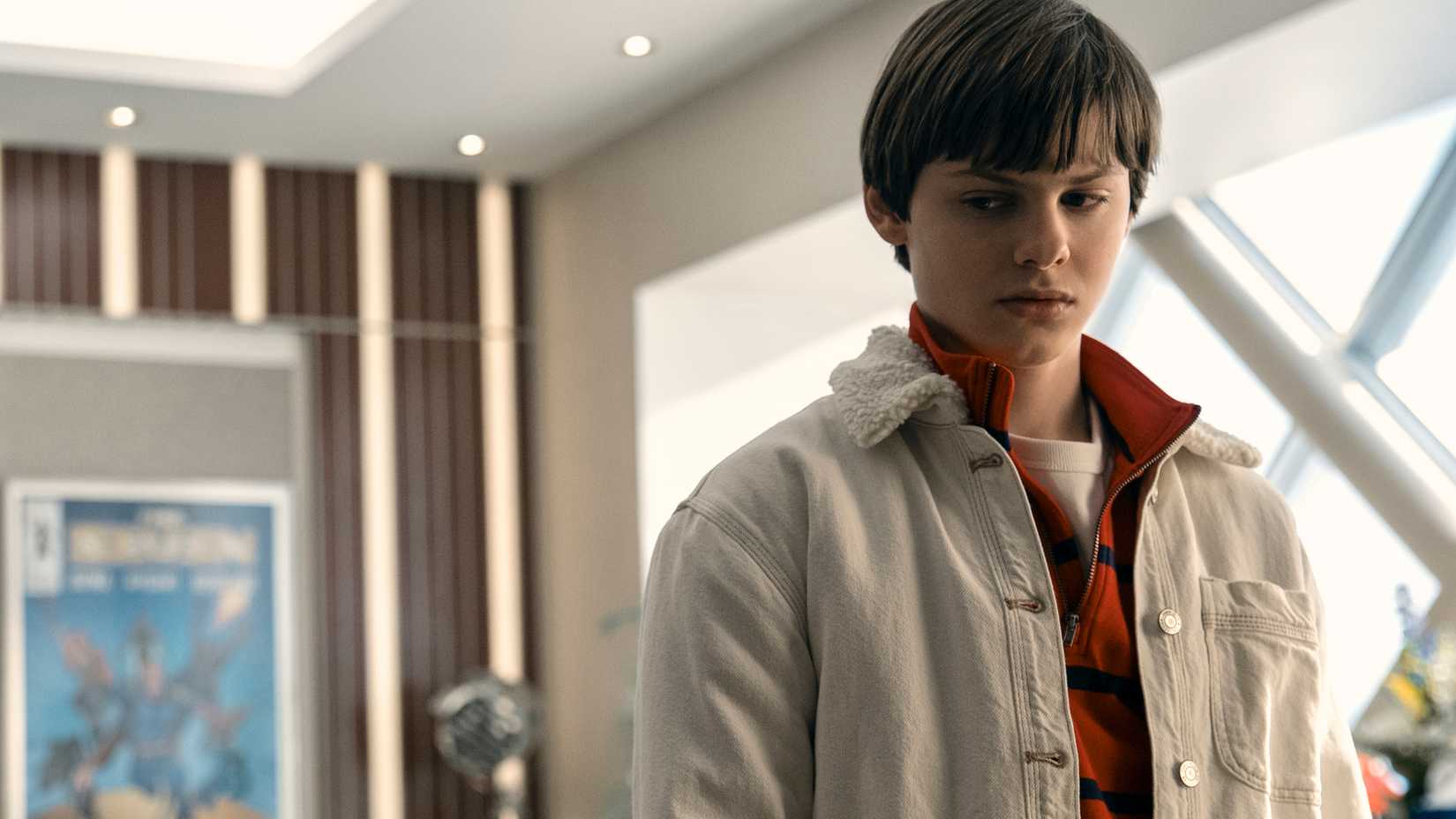 Ryan looking upset in The Boys.