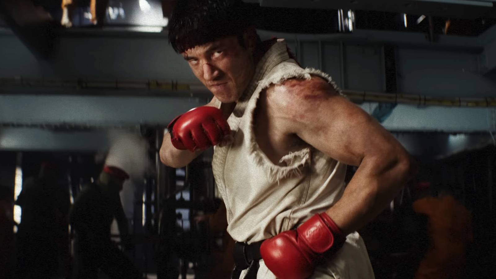 Ryu ready to fight in Street Fighter