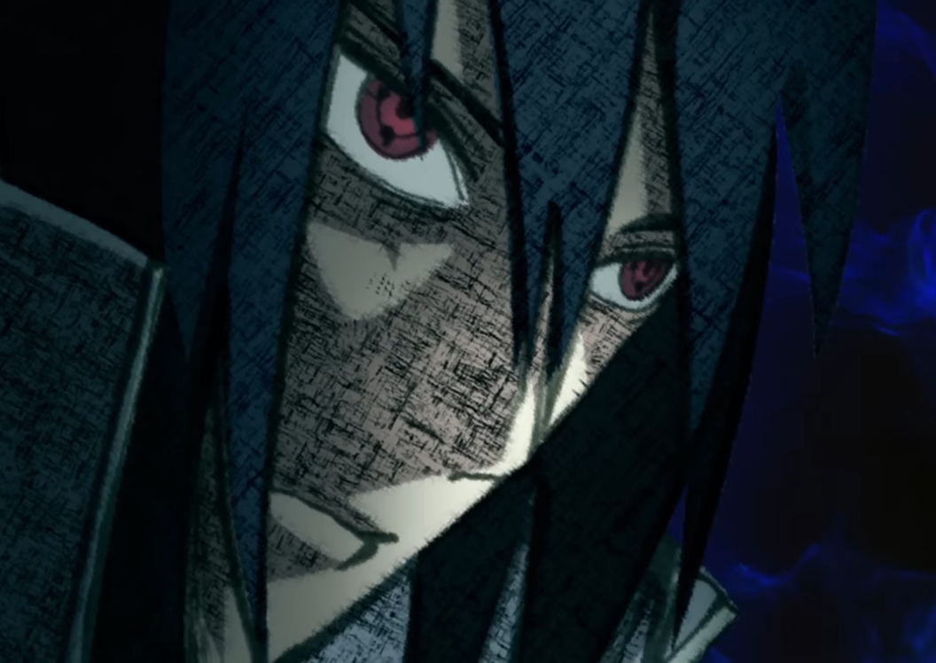 Sasuke Uchiha in Road of Naruto