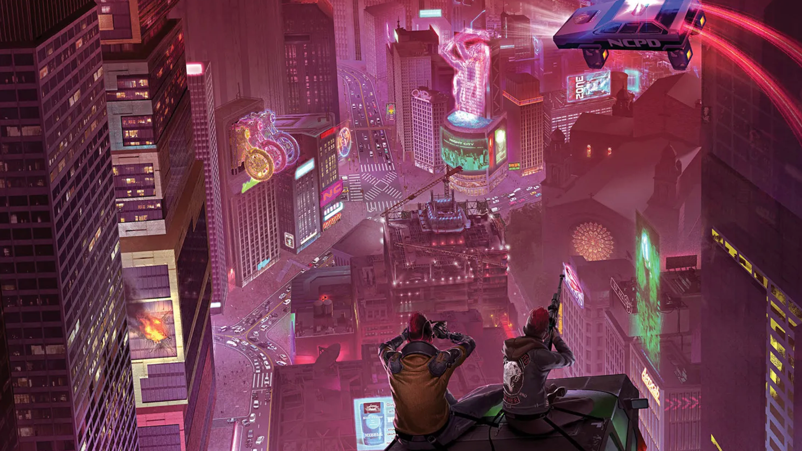Cyberpunk 2077: Night City 2045 Is A Vast New RPG