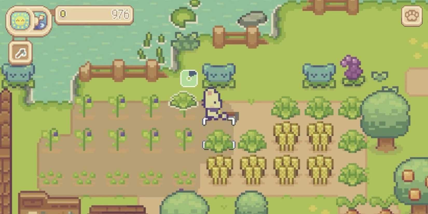 screenshot from the game Sprout Valley