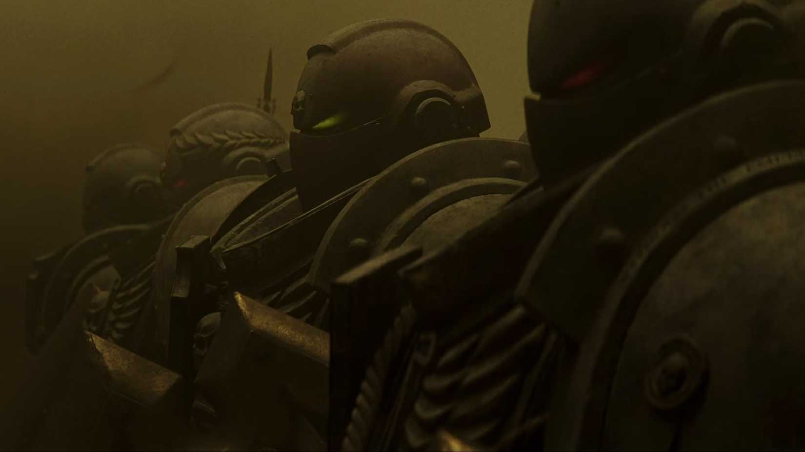 Esquadrão de Space Marines em Secret Level