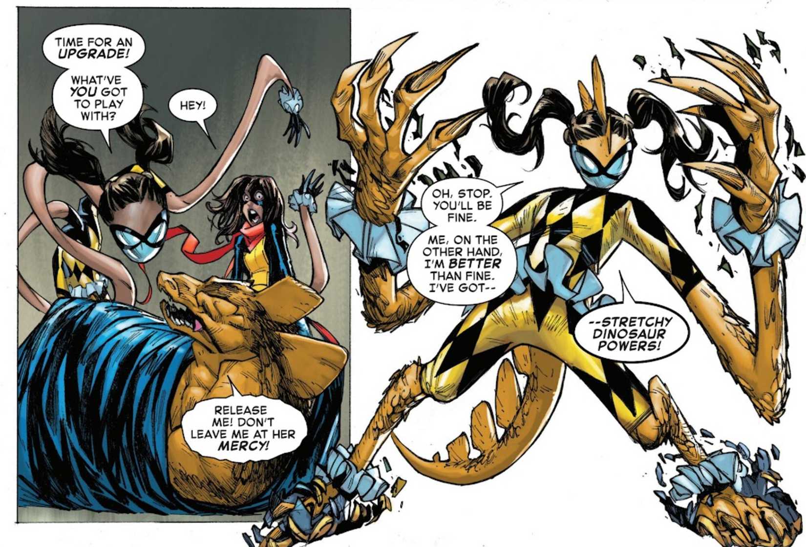 spider-man spinoff hero spider-girl stealing powers