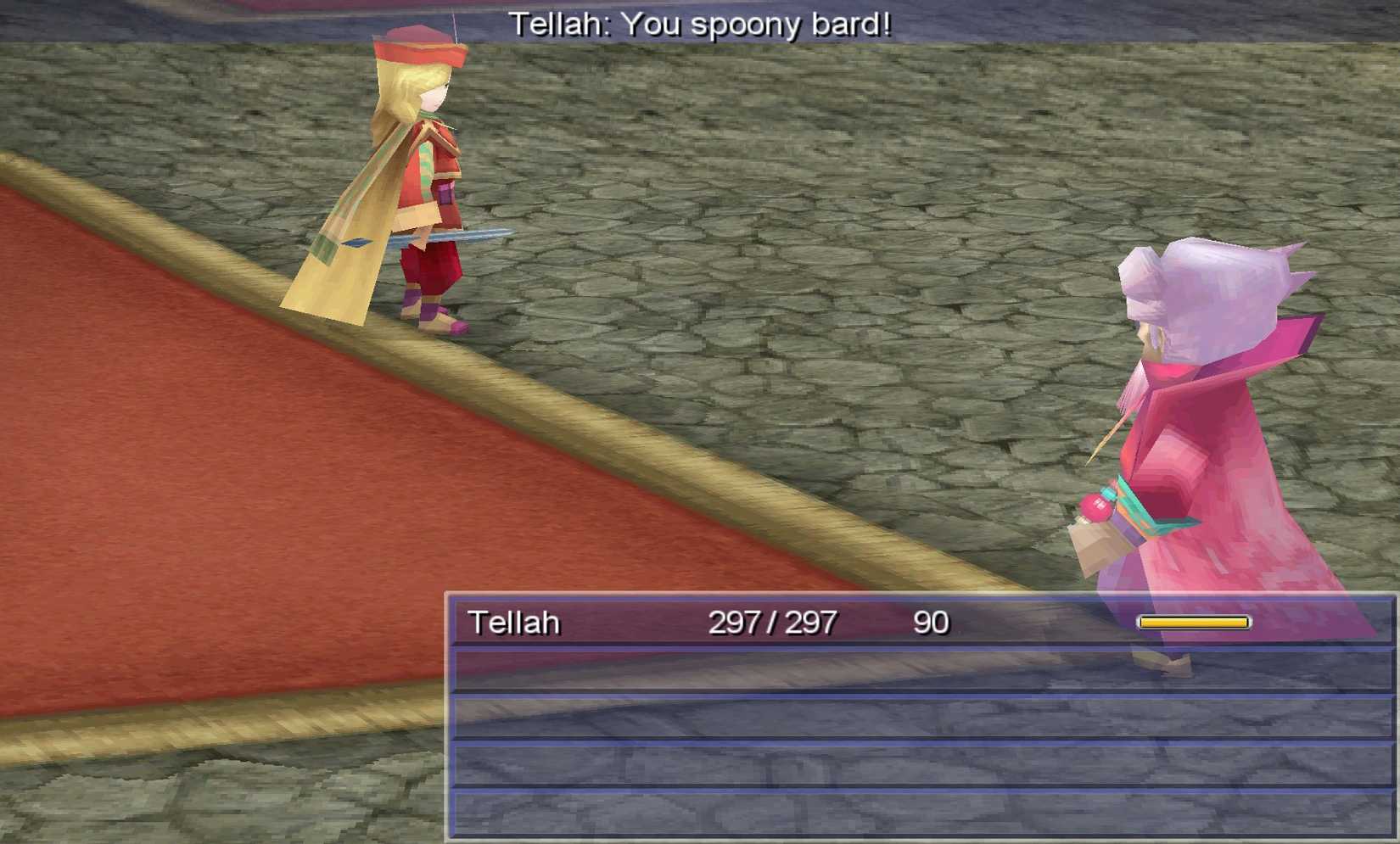 Spoony bard image from 2014 PC remake of final fantasy 4