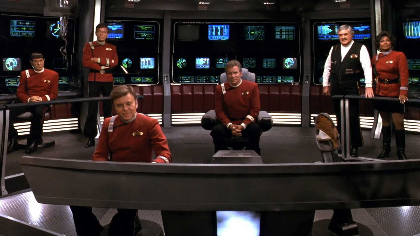 Star Trek VI Crew says goodbye