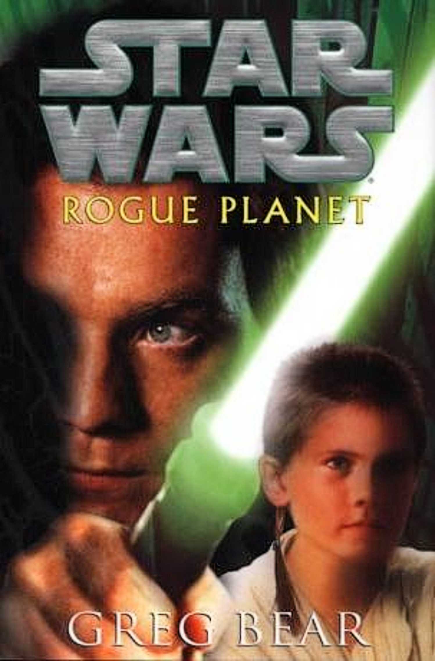 Star Wars Rogue Planet cover, Episode I era Obi-Wan and Anakin