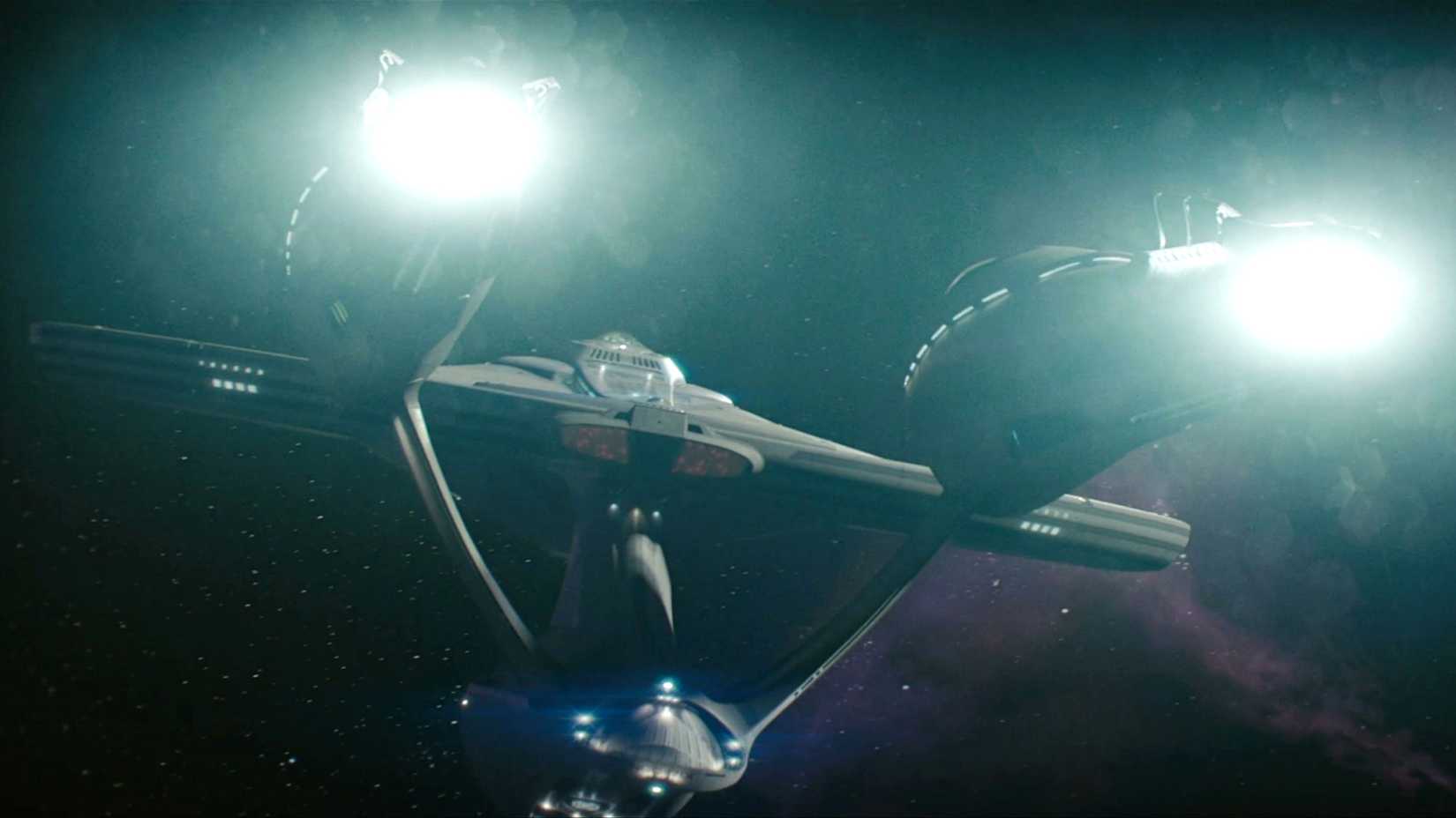 Starship Enterprise rear nacelles