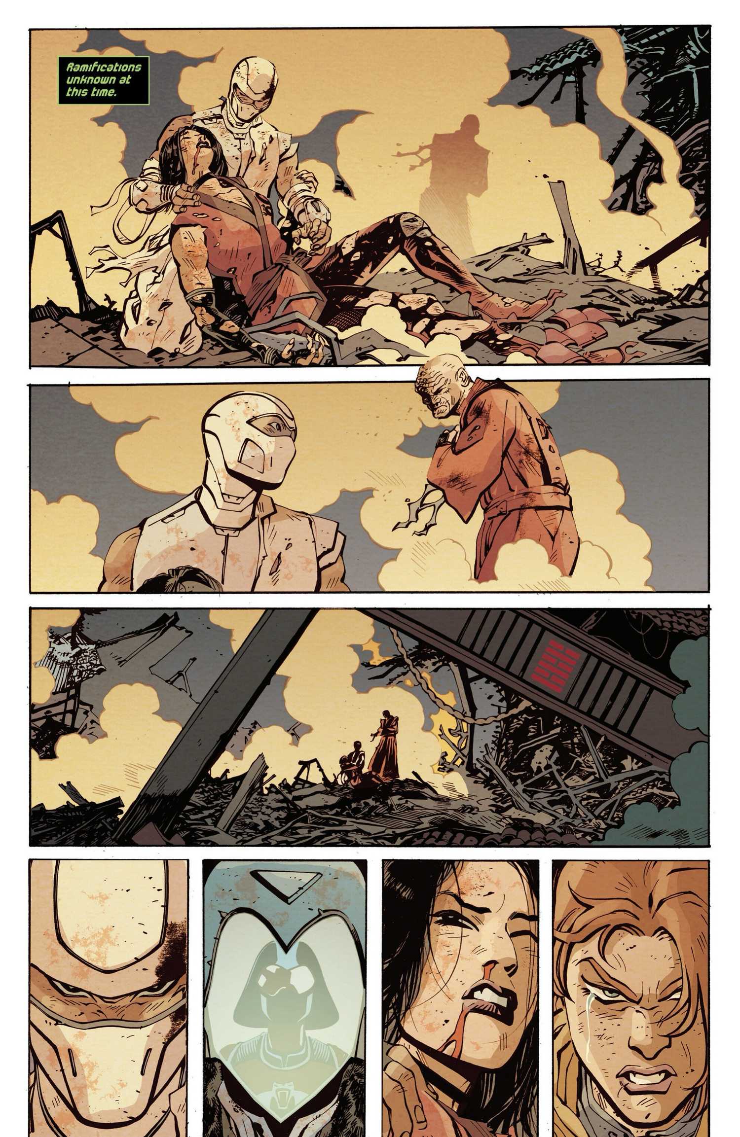 Storm Shadow, Jinx, and Hard Master At The End of G.I. Joe #21