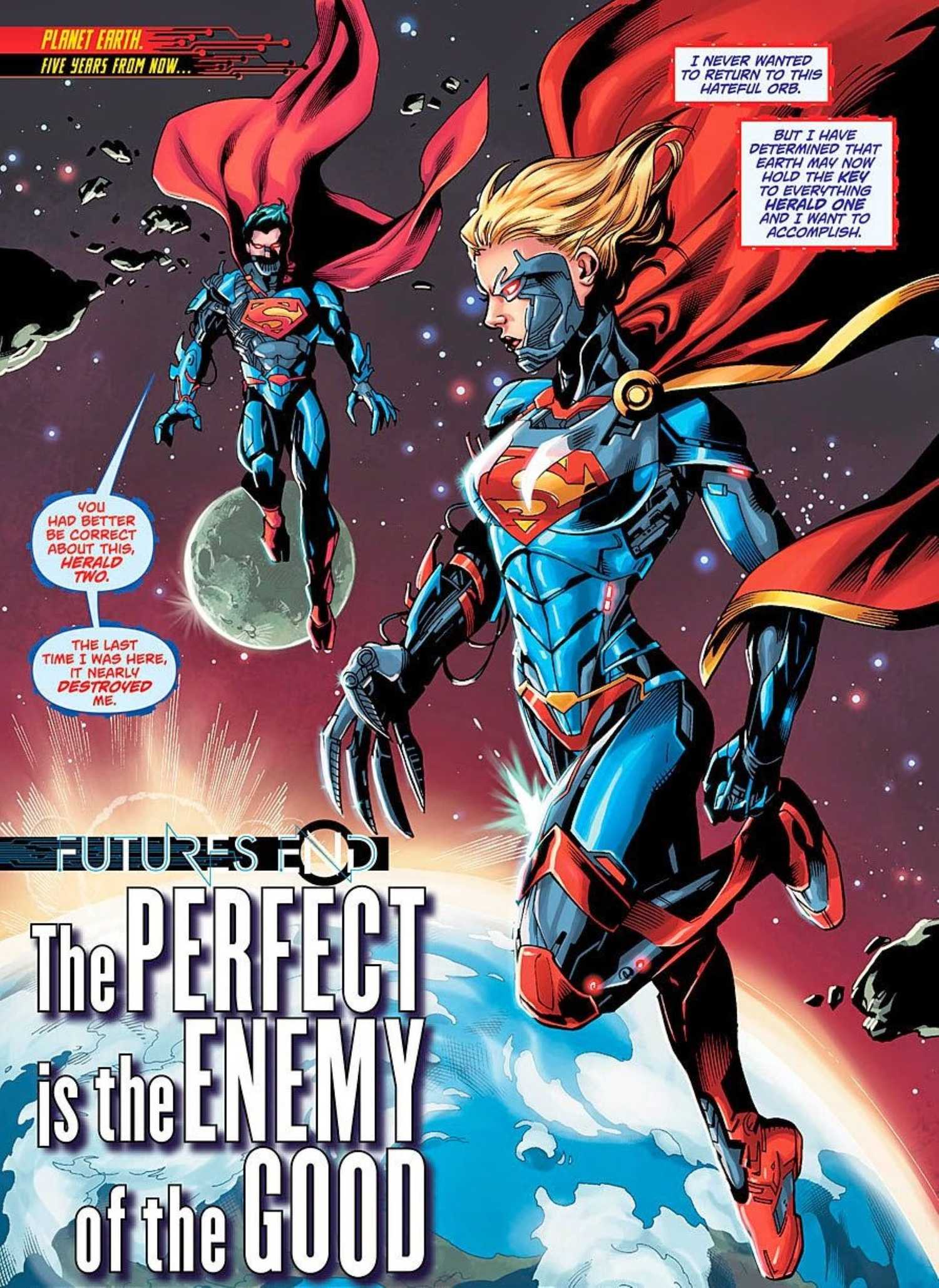 Supergirl Future's End #1