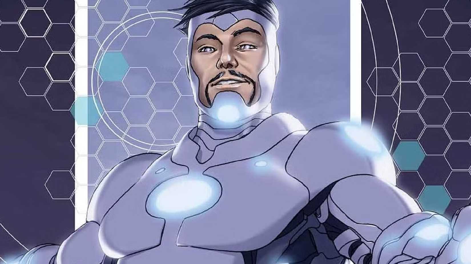 superior iron man looking smug
