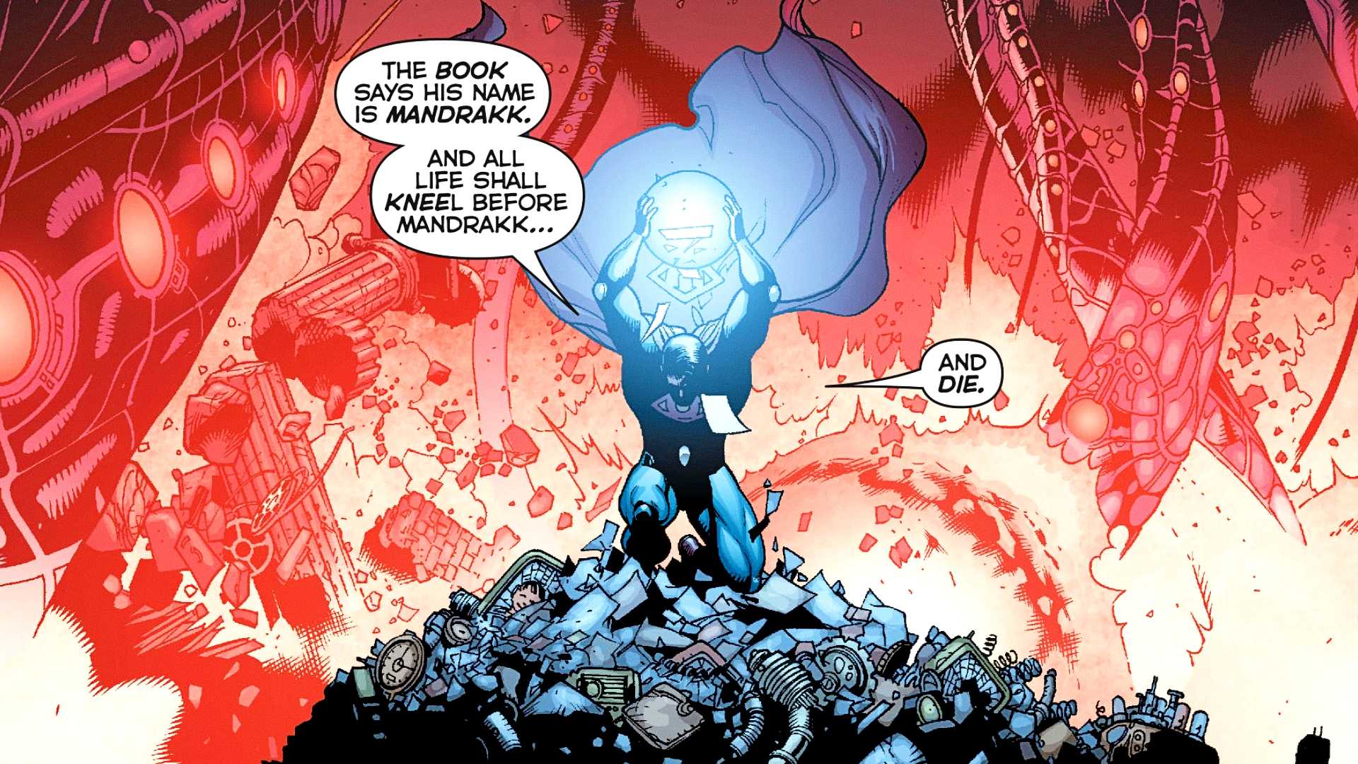 Hand Ripping Book Superman's Most Powerful Feat Of Strength Is Lifting The Earth For ...