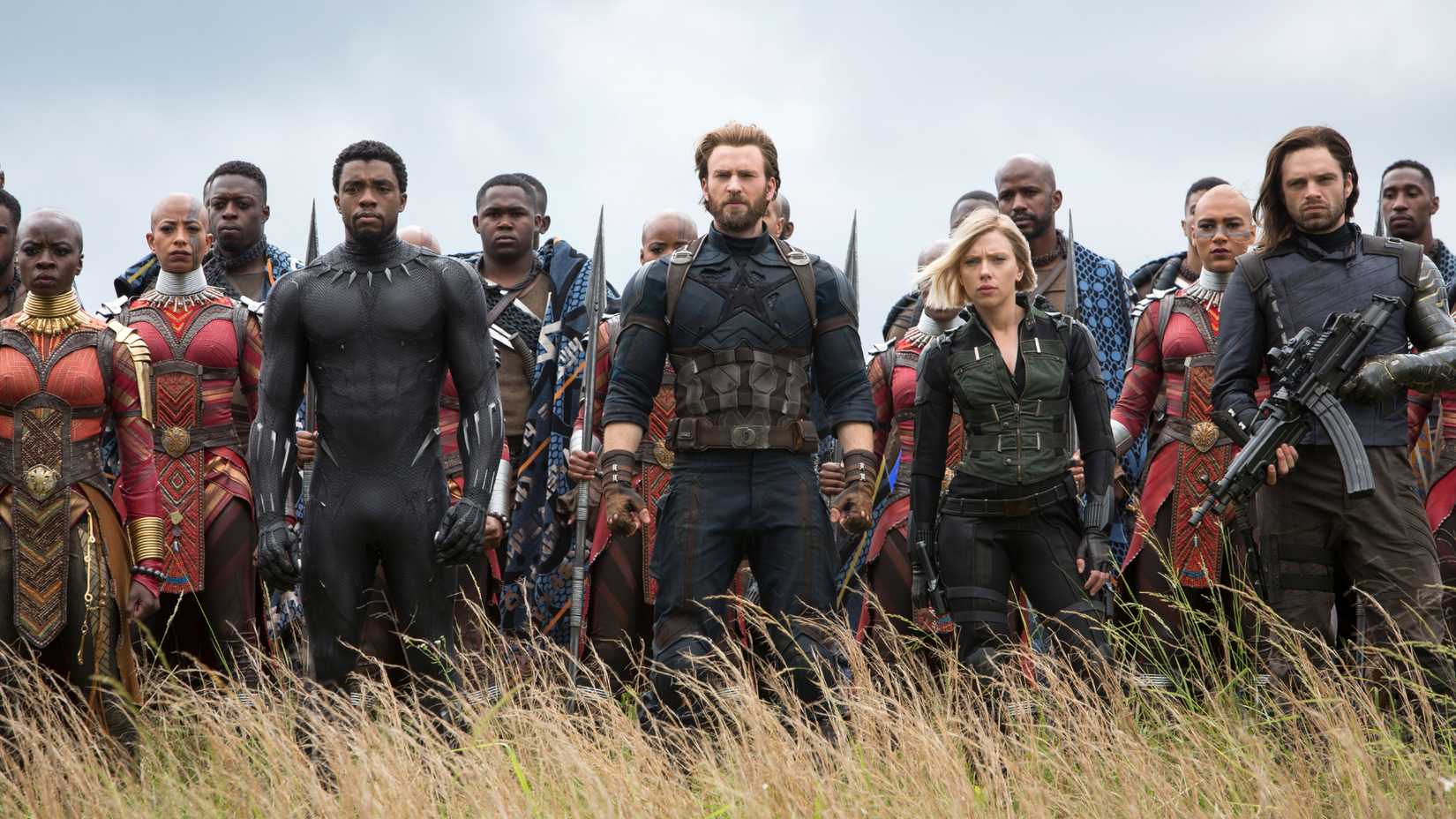 the avengers in wakanda in infinity war