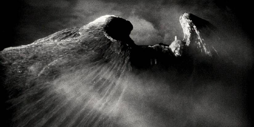 O Diabo com a asa estendida em Faust 1926