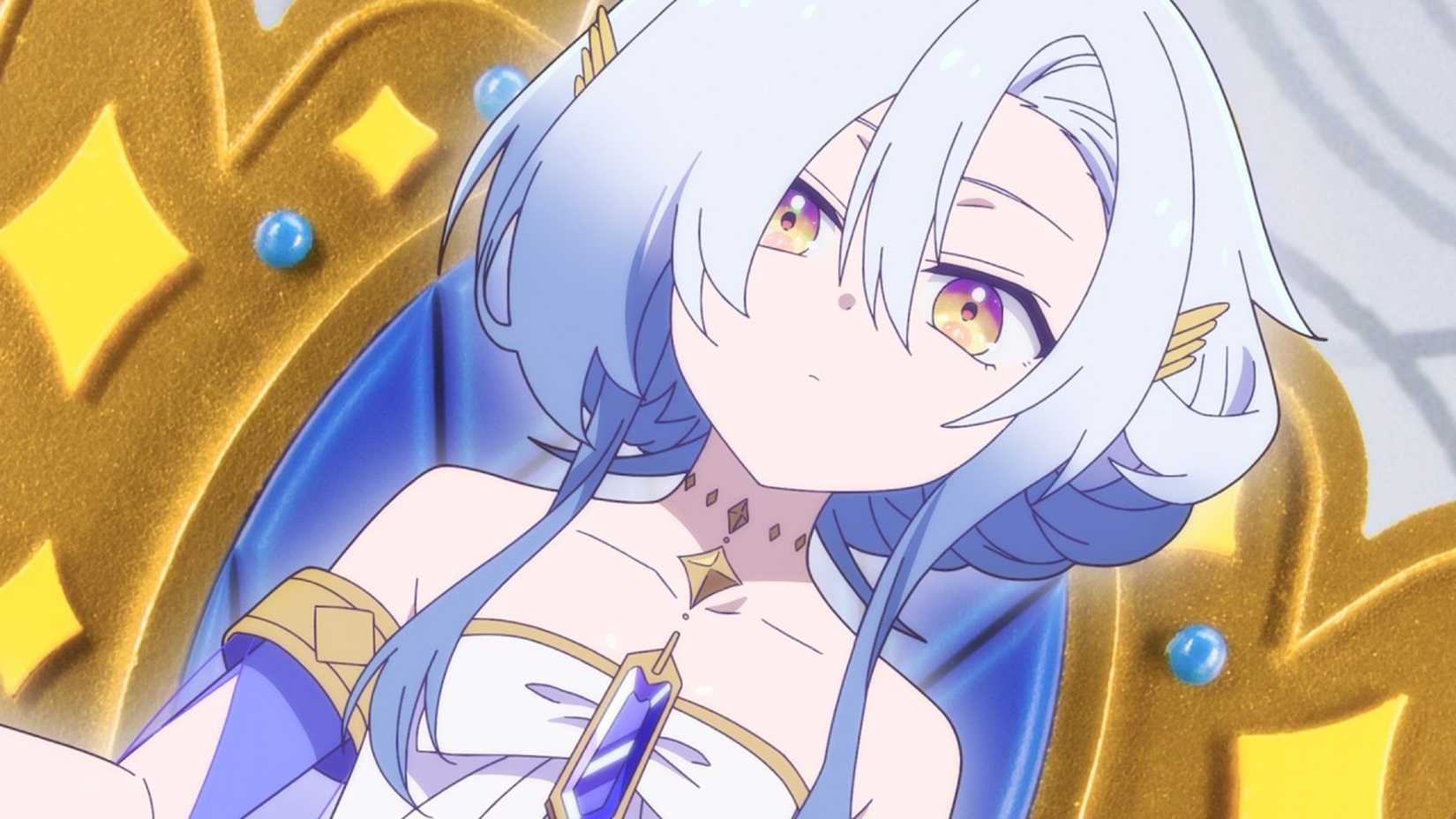 The goddess from the anime My Ribdiculous Reincarnation