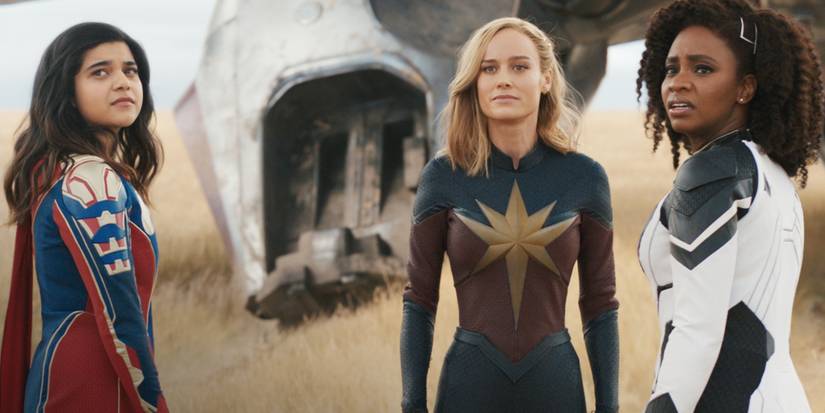 Kamala, Carol e Monica em The Marvels
