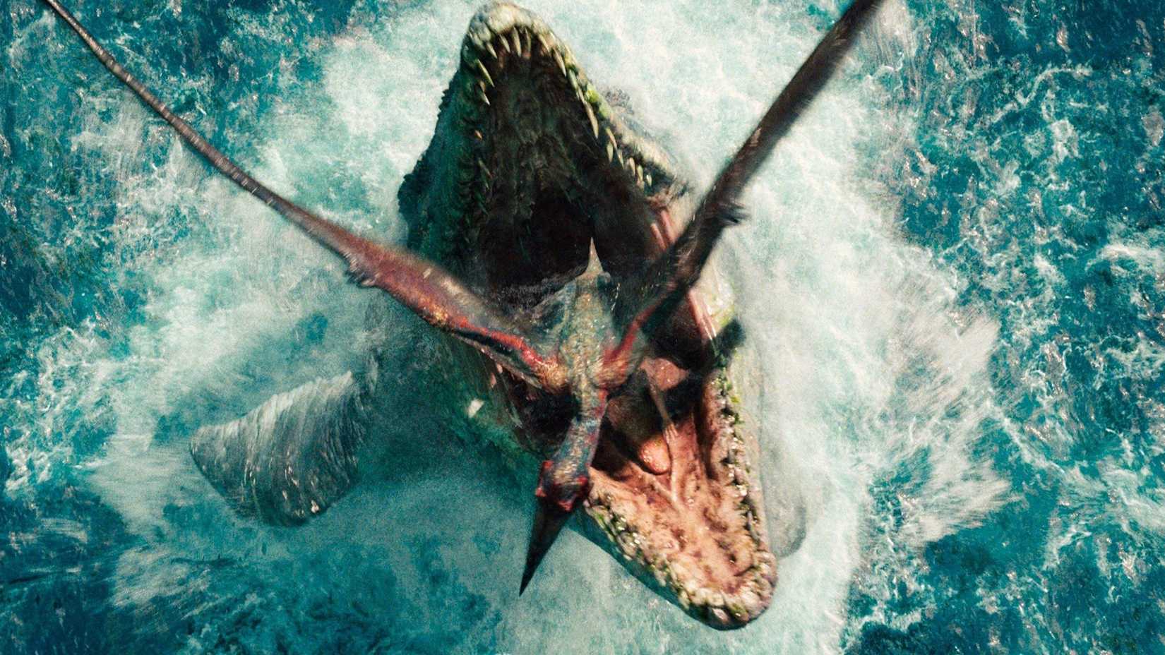 10 Most Shocking Deaths In All 7 Jurassic Park Movies, Ranked 8 The Mosasaurus eating Zara and a flying dinosaur in Jurassic World