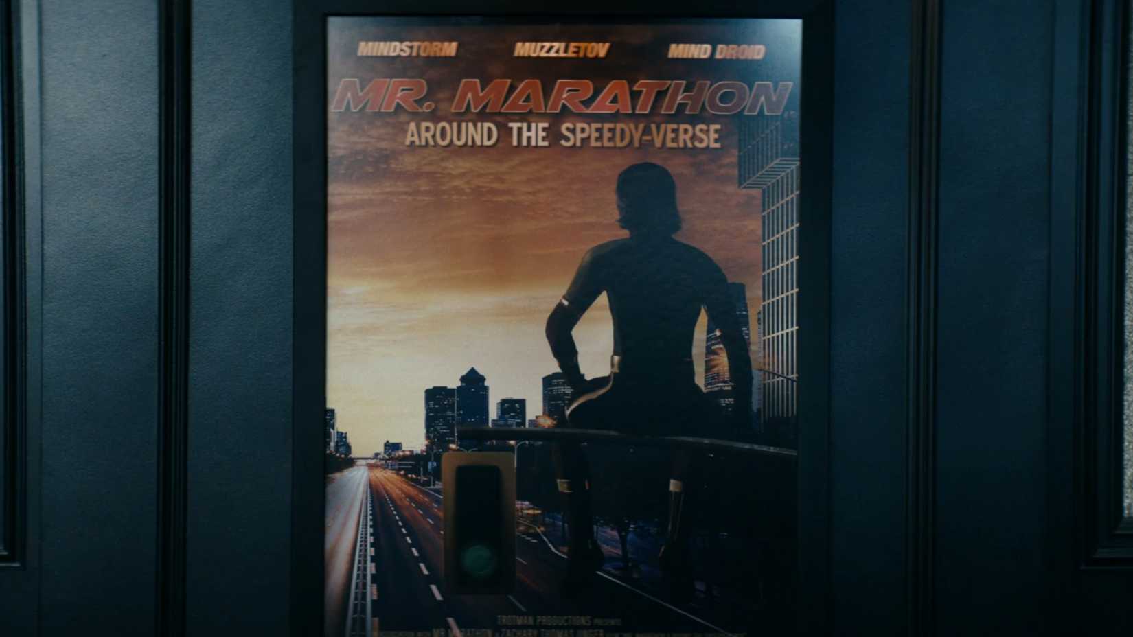 the poster for around the speedy verse in the boys season 5