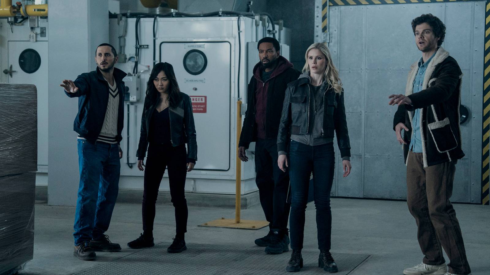 The team in a lab in The Boys.