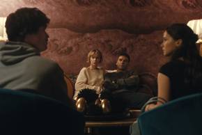 The two couples meeting with one another in Beef season 2