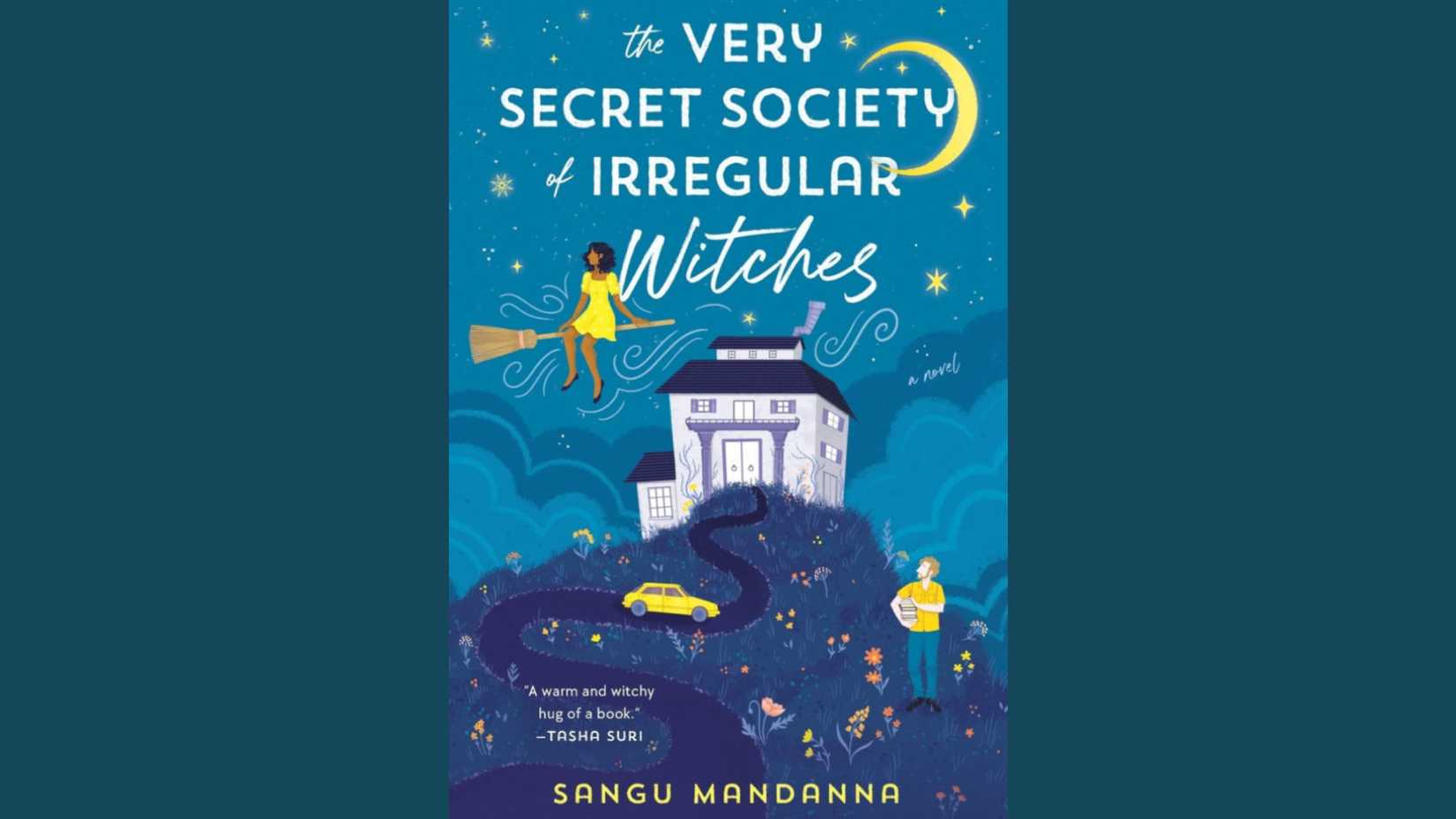 Capa de The Very Secret Society of Irregular Witches de Sangu Mandanna.