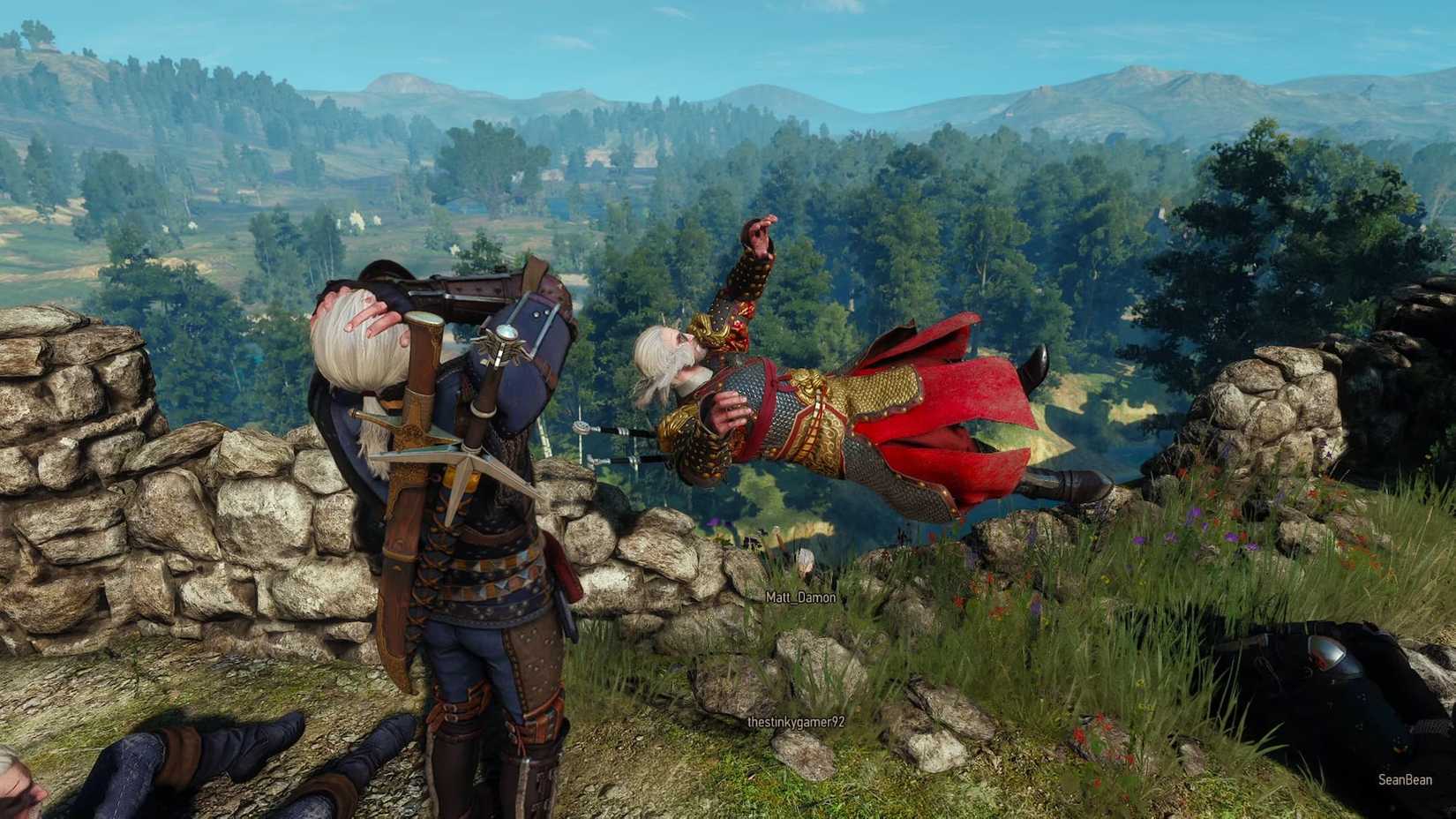 The Witcher 3 Multiplayer mod