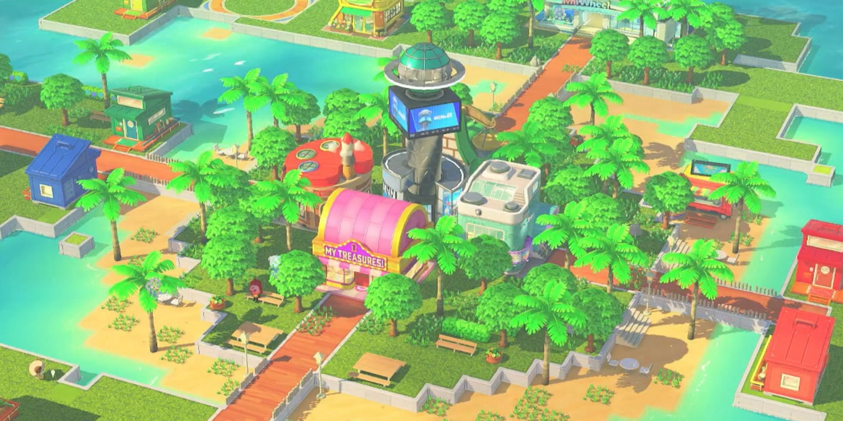 Tomodachi Life dense jungle island