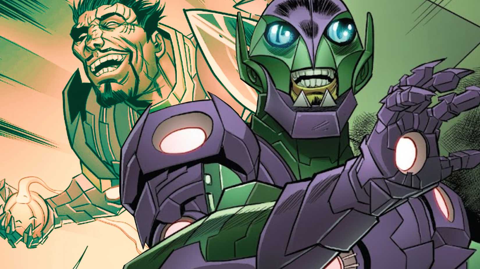 tony stark as the iron goblin