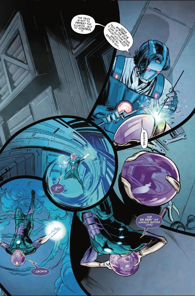 Tony Stark Creates Mysterio-Inspired Iron Man Armor In New Marvel ...