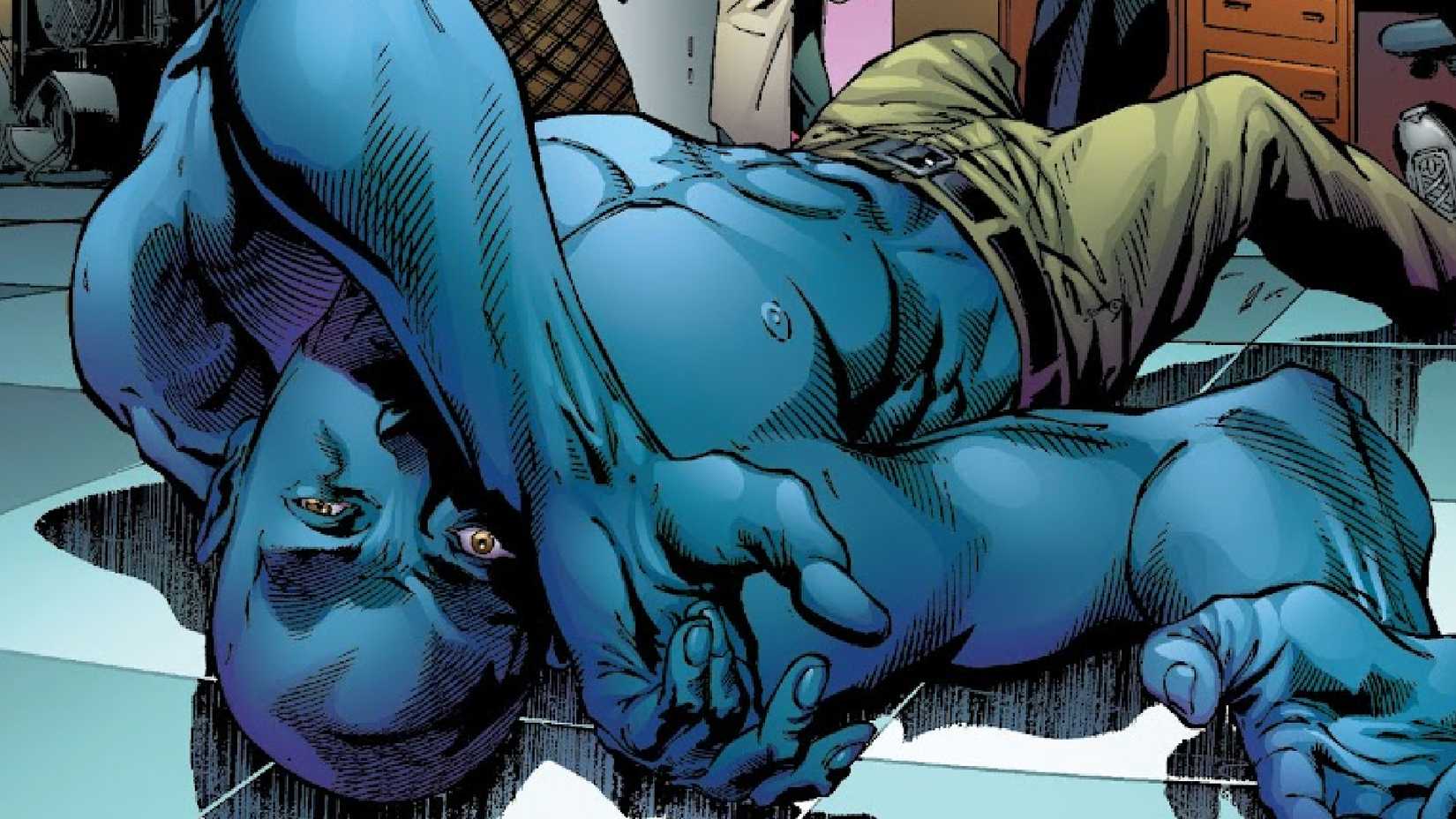 ultimate iron man blue bio armor