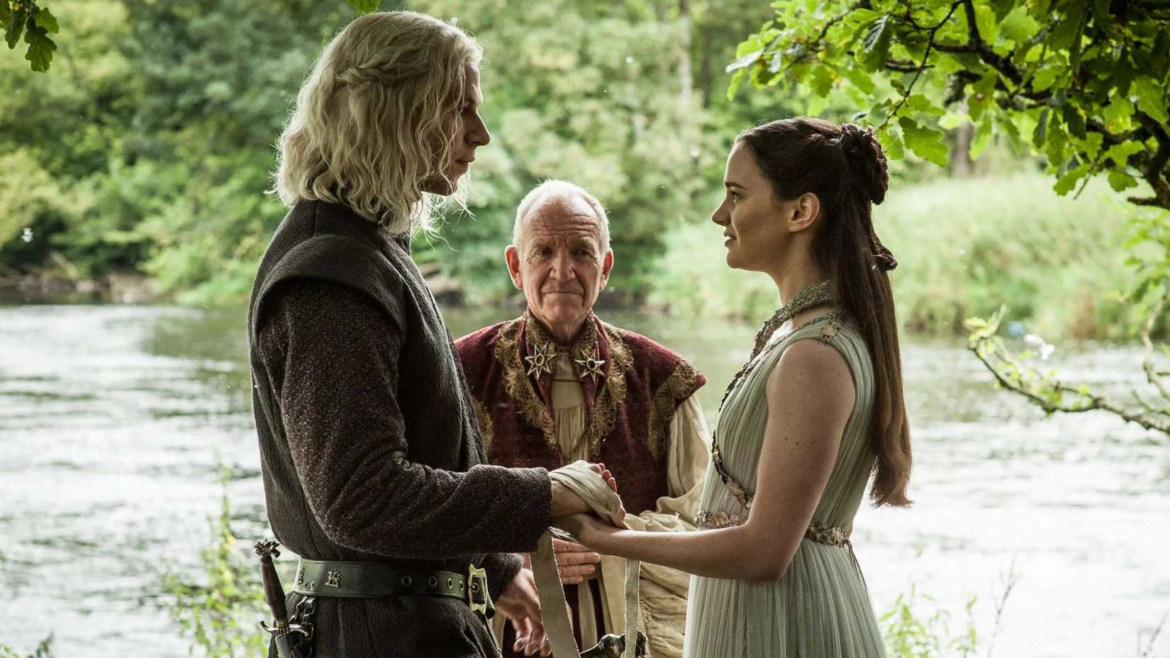 Lyanna Stark marrying Rhaegar Targaryen
