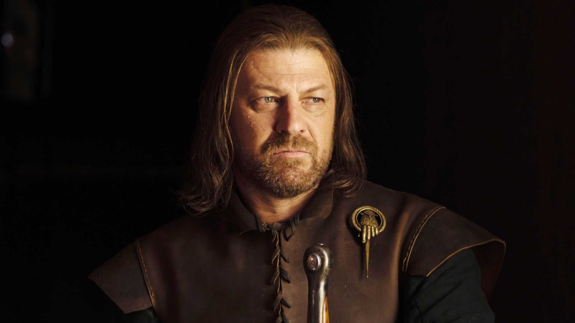 Sean Bean as Ned Stark in Game of Thrones