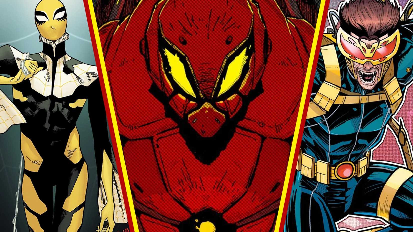 various spider-verse heroes