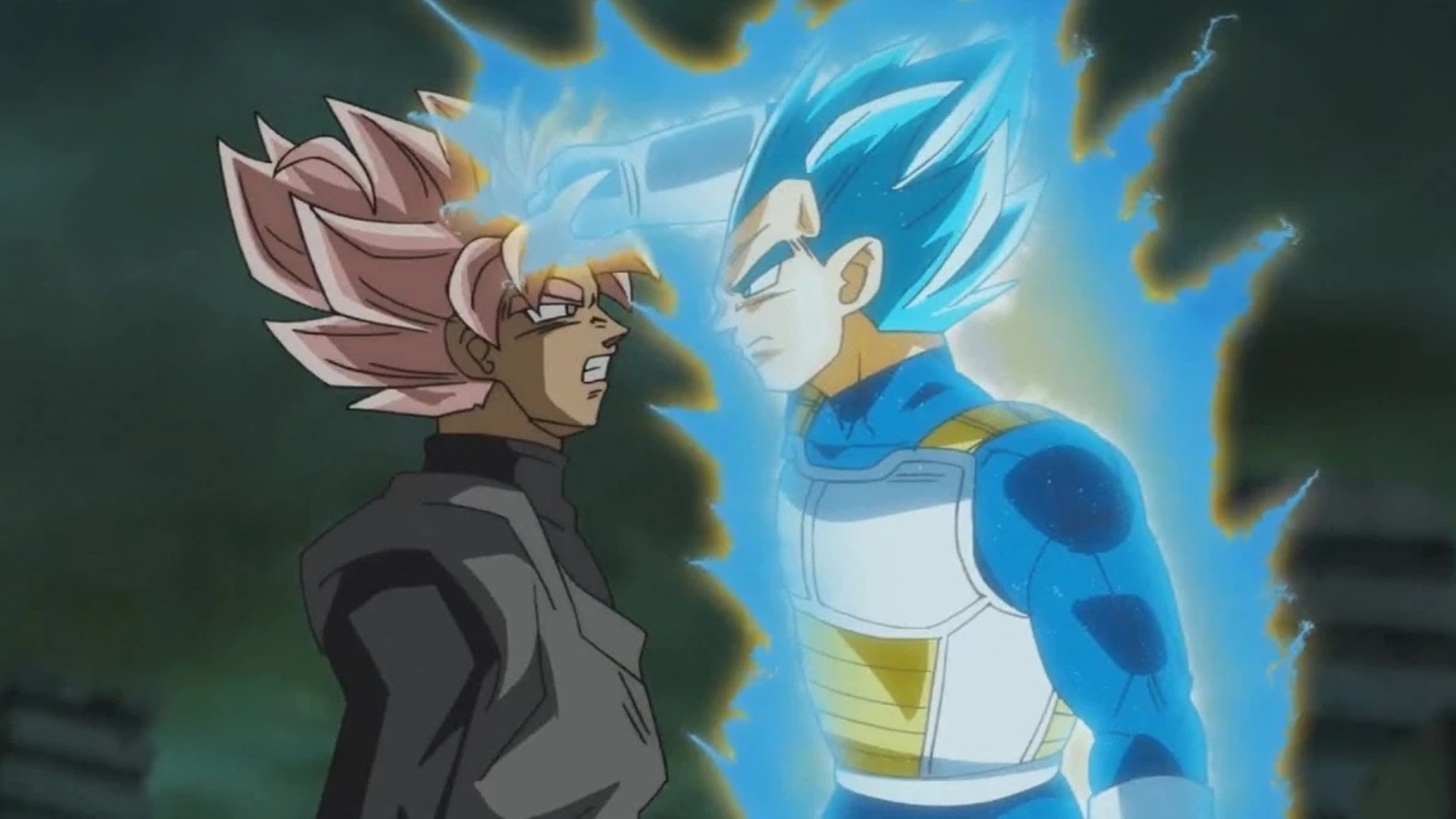 Vegeta Berating Goku Black 