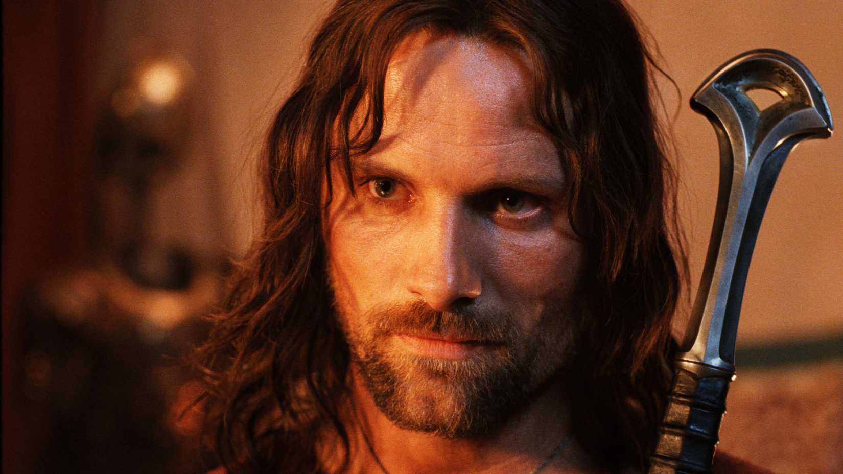 Viggo Mortensen as Aragorn in The Lord of the Rings Return of the King